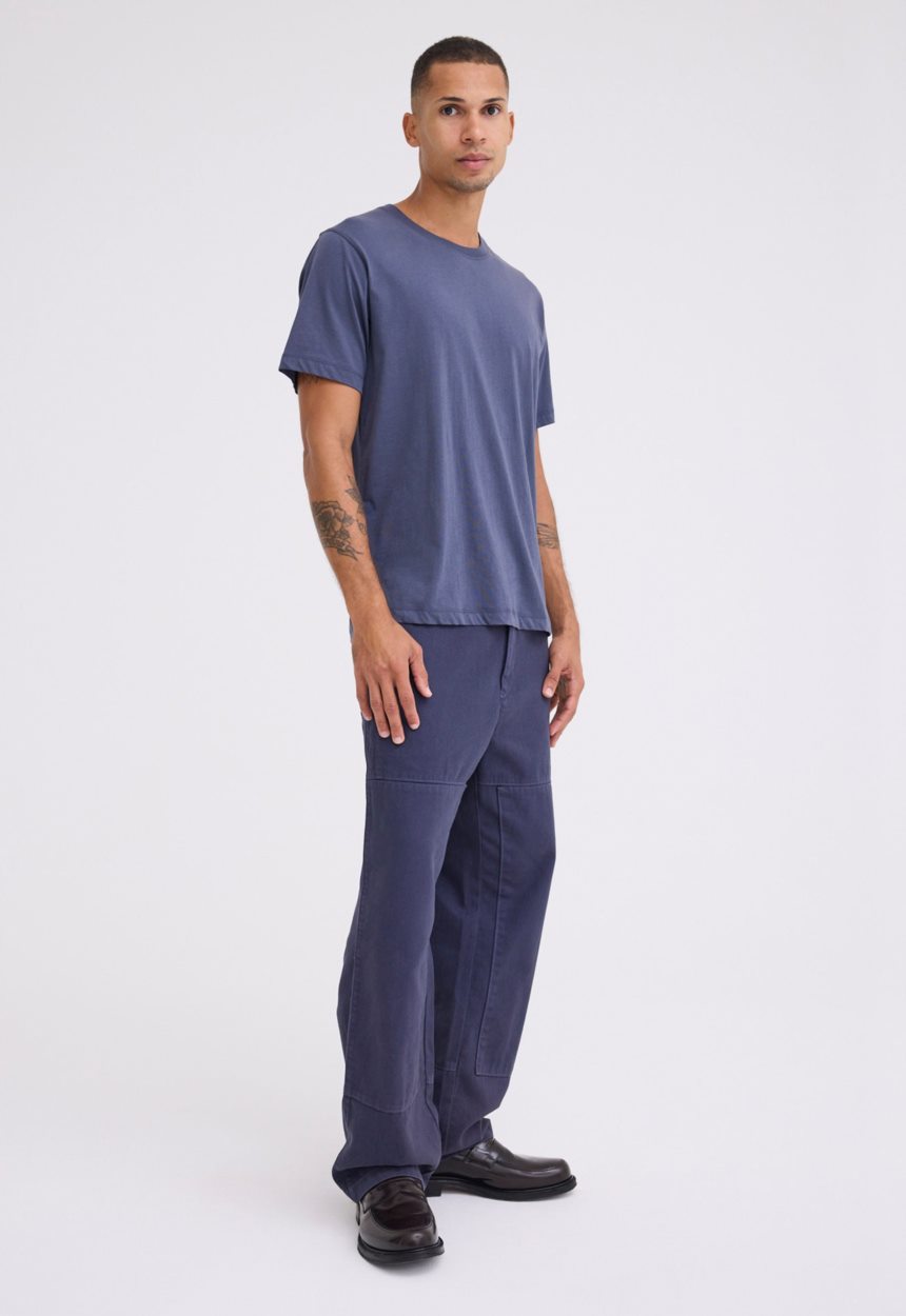 Jac + Jack Sans Organic Cotton Tee - Sly Blue